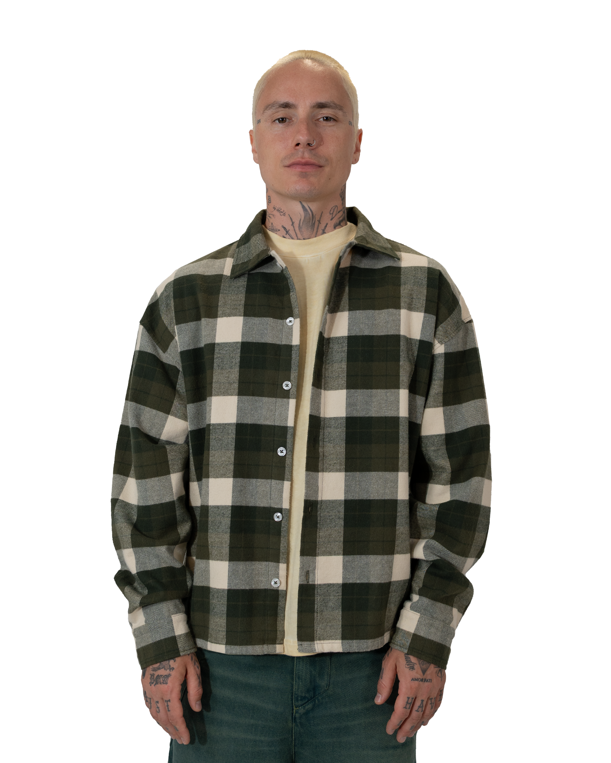 Forrest Green Flannel Shirt