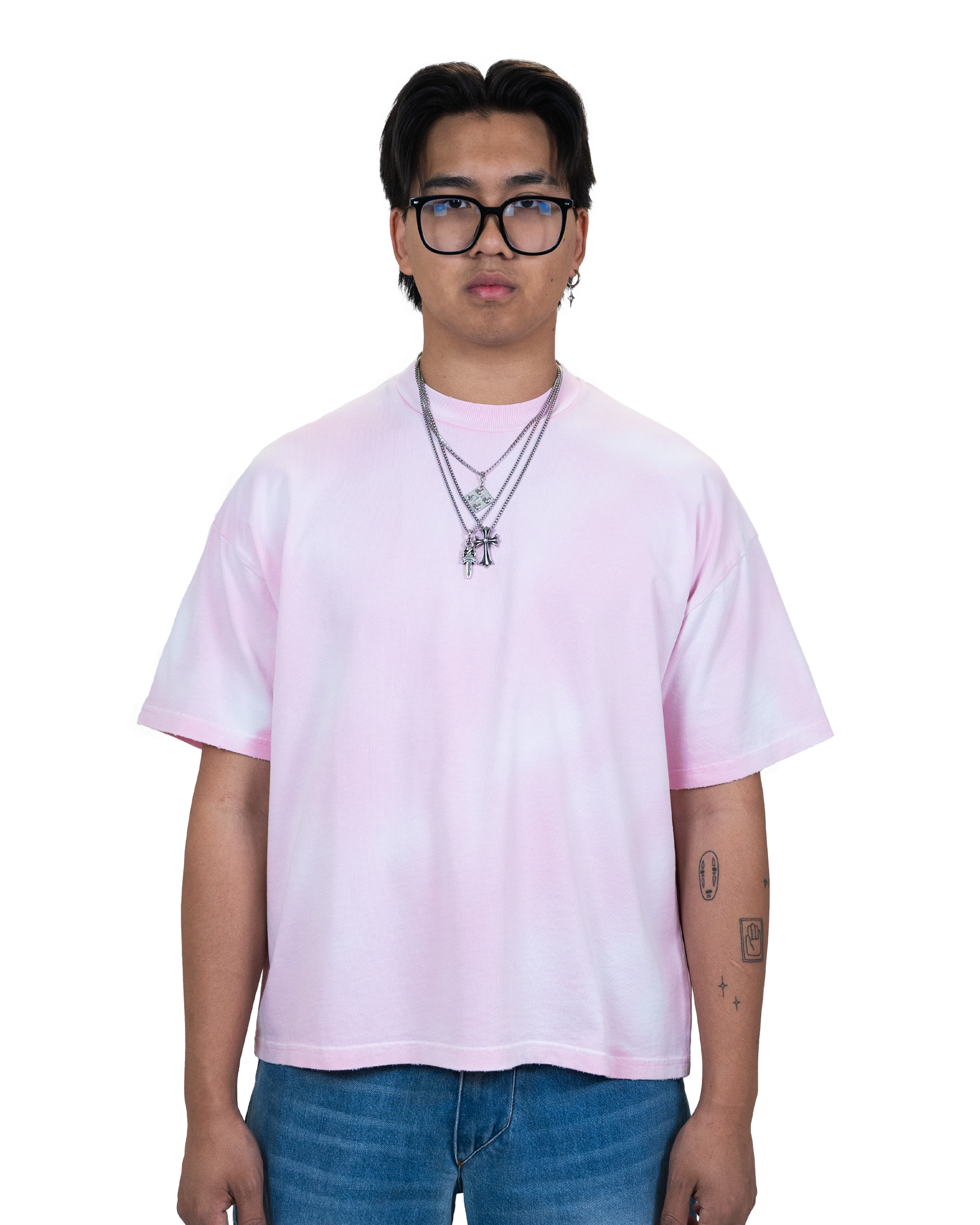 Sunfaded T-Shirt Florid Pink