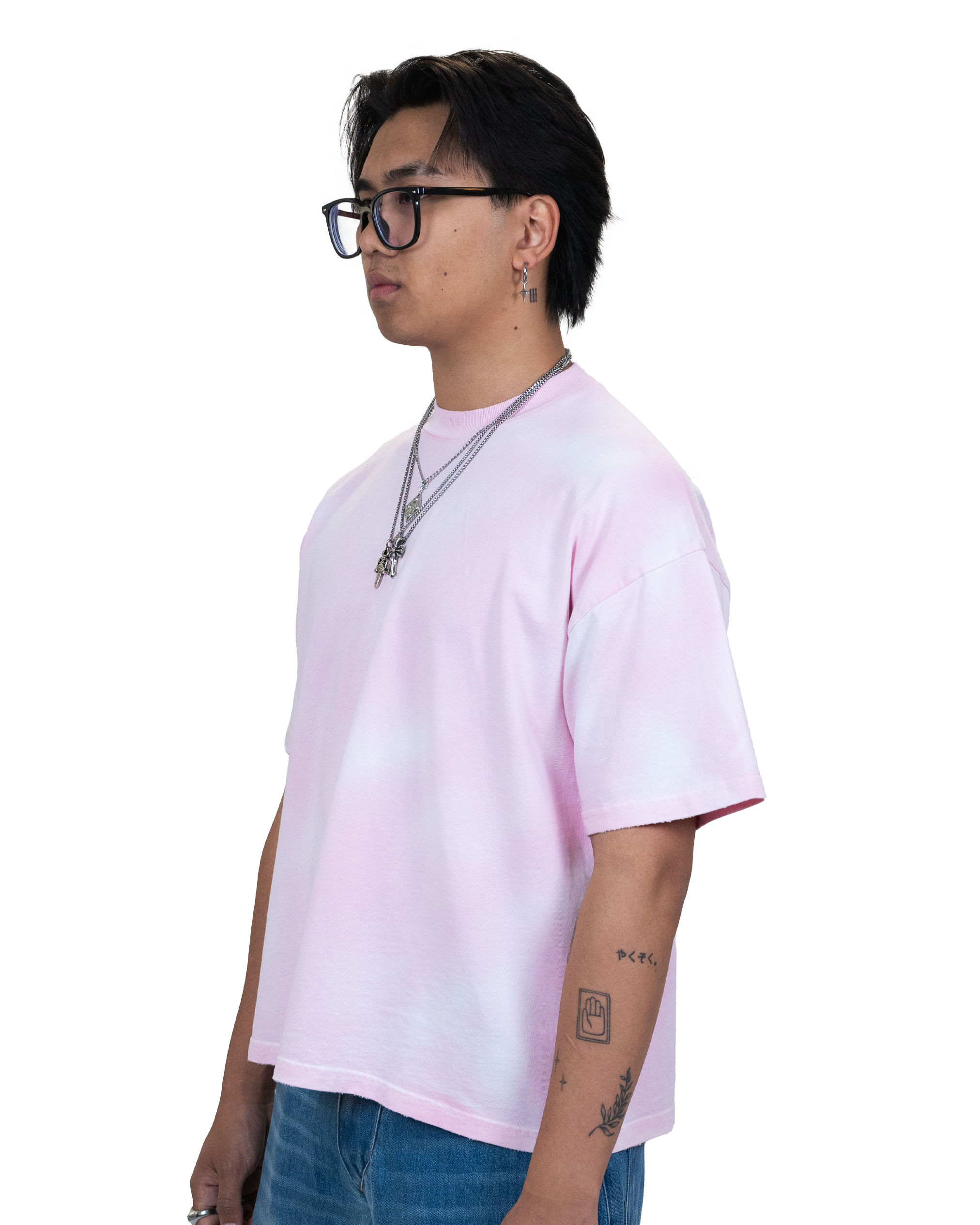 Sunfaded T-Shirt Florid Pink
