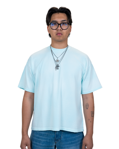 Sunfaded T-Shirt Spa Blue