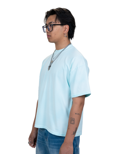 Sunfaded T-Shirt Spa Blue