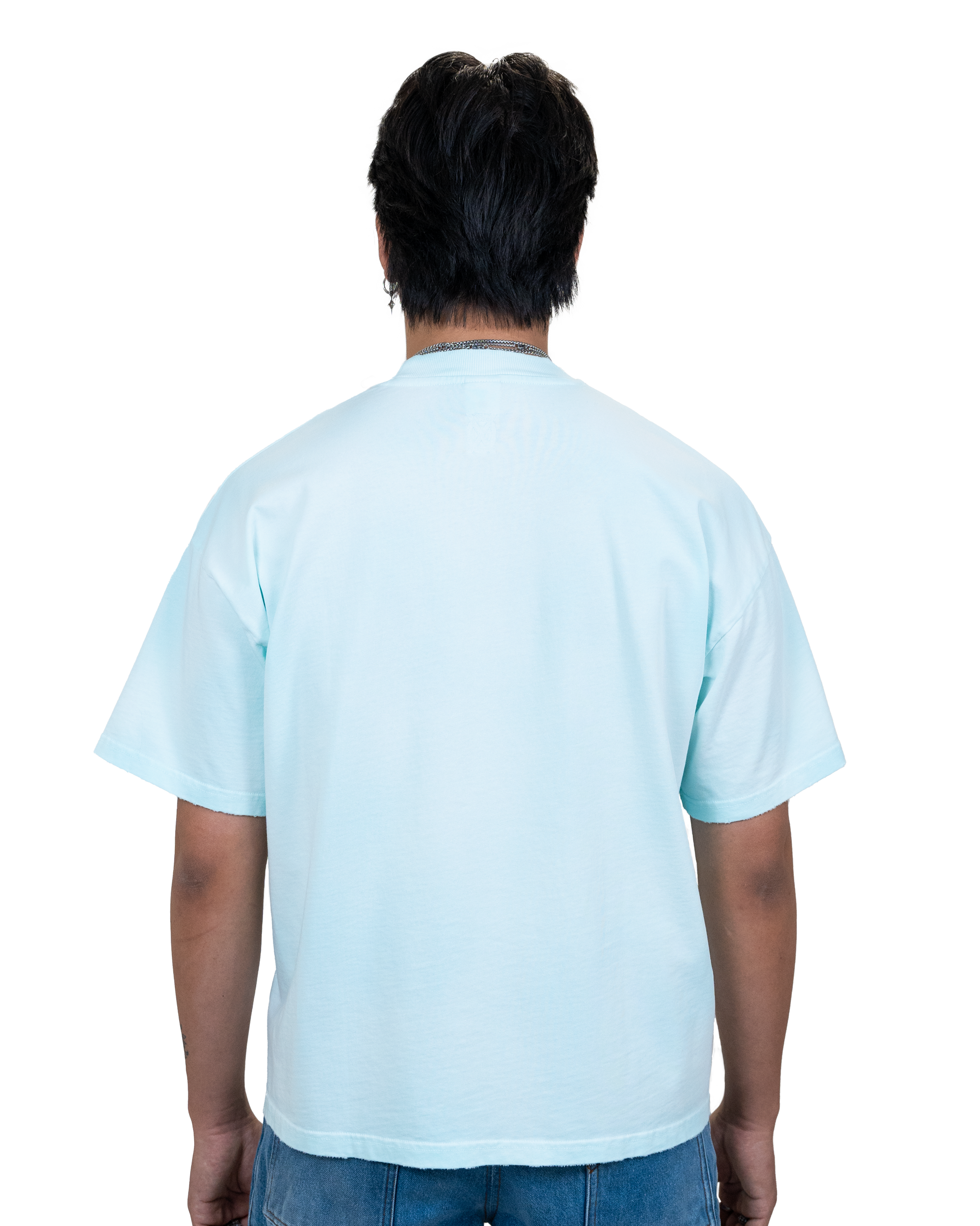 Sunfaded T-Shirt Spa Blue