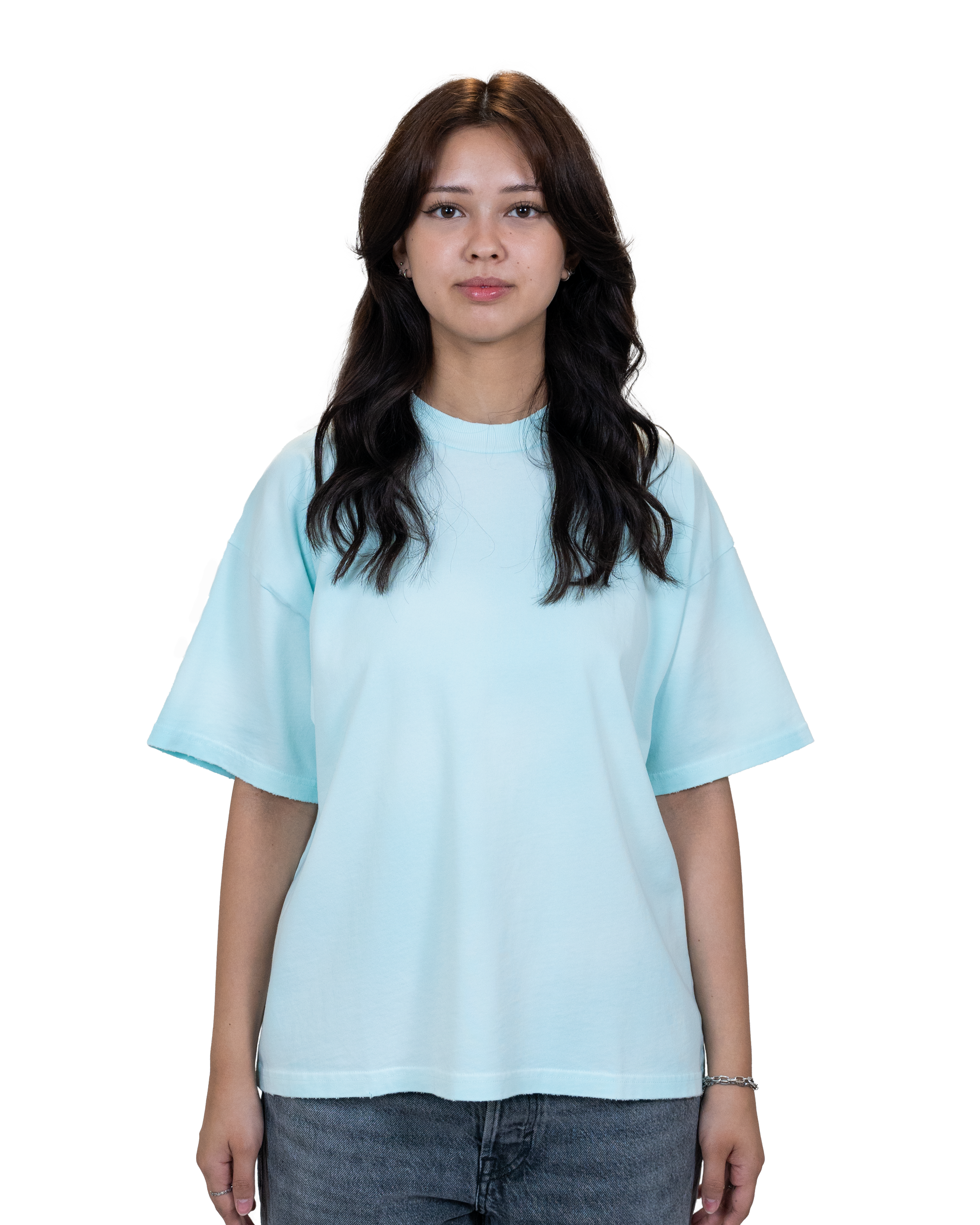 Sunfaded T-Shirt Spa Blue