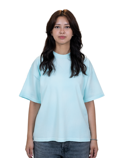 Sunfaded T-Shirt Spa Blue