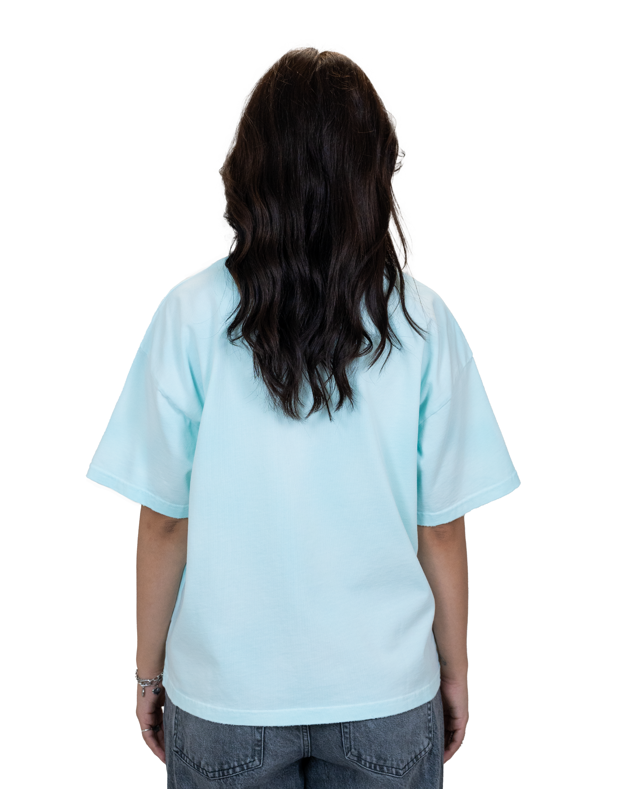Sunfaded T-Shirt Spa Blue