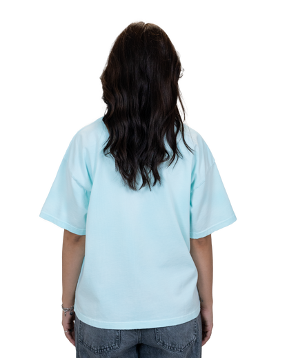 Sunfaded T-Shirt Spa Blue