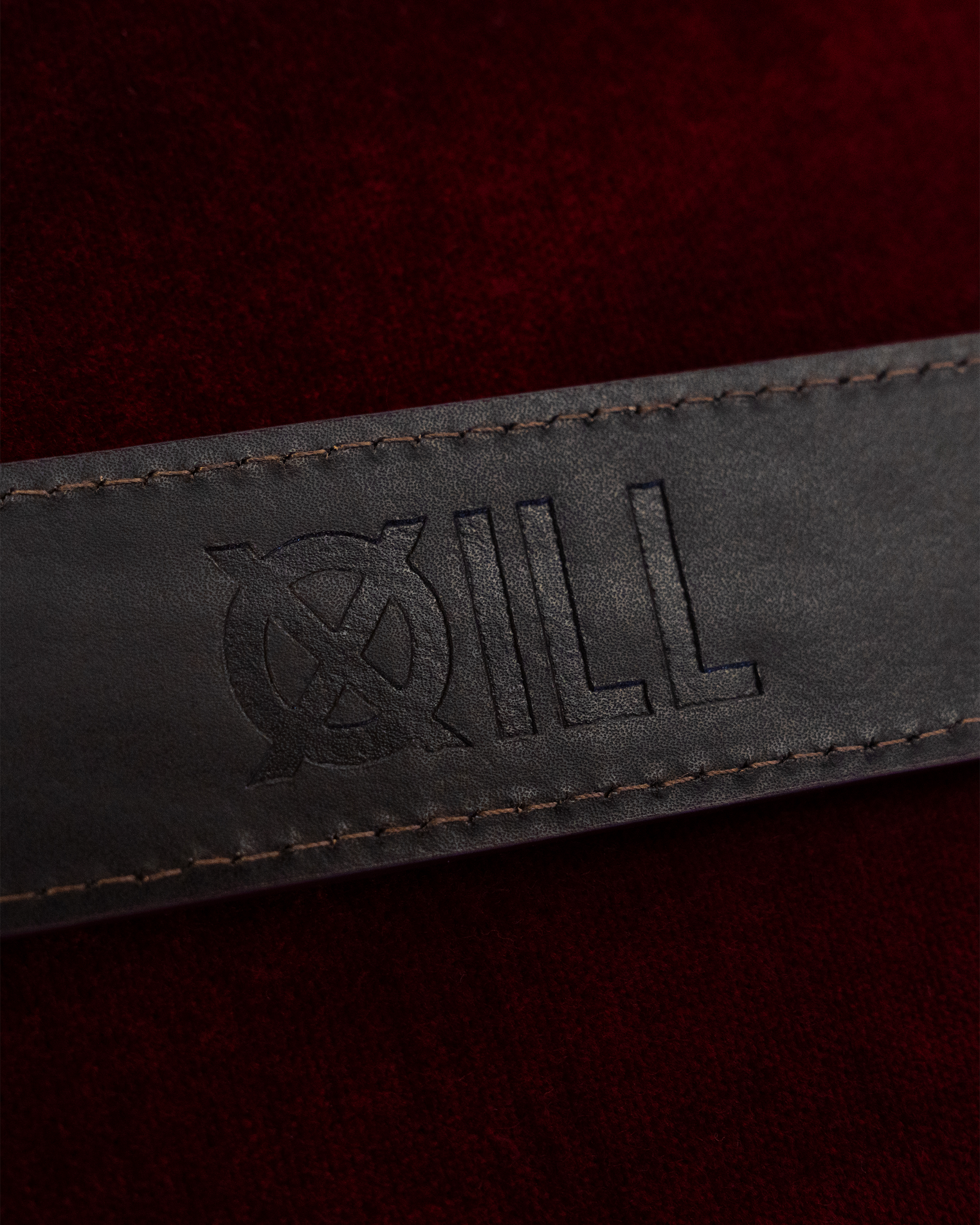 Crocleather Belt