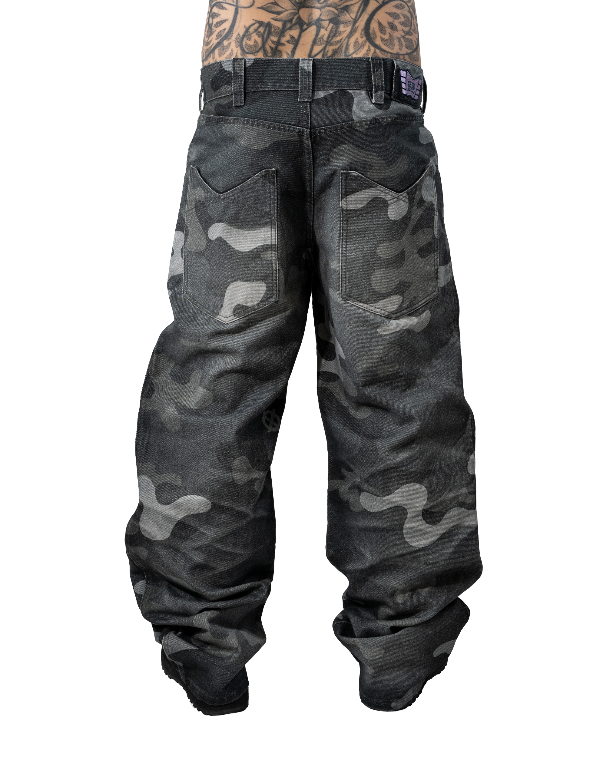 Dark Camo Denim