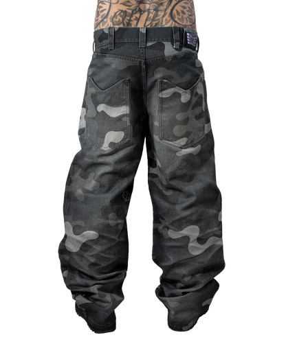 Dark Camo Denim