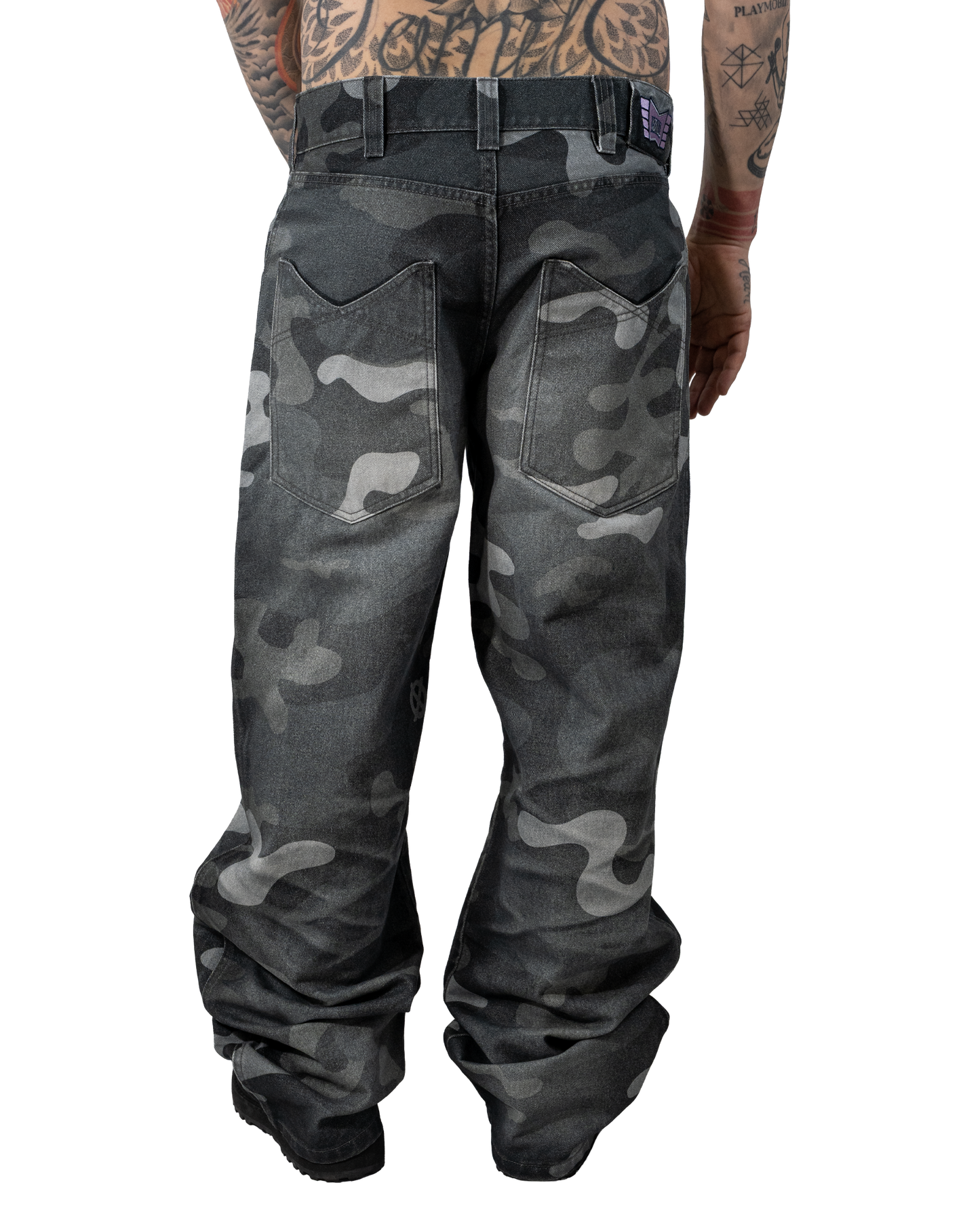 Dark Camo Denim