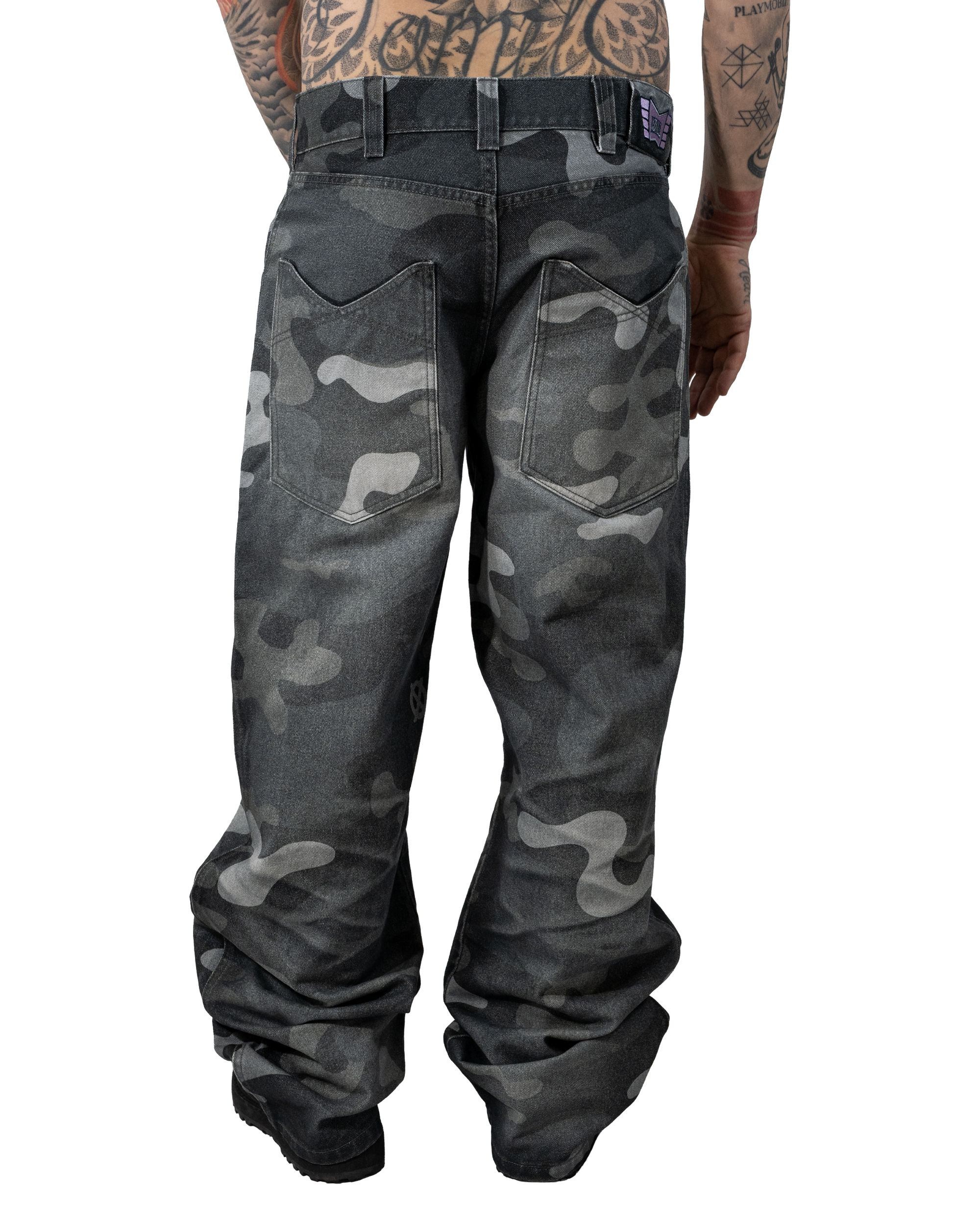 Dark Camo Denim