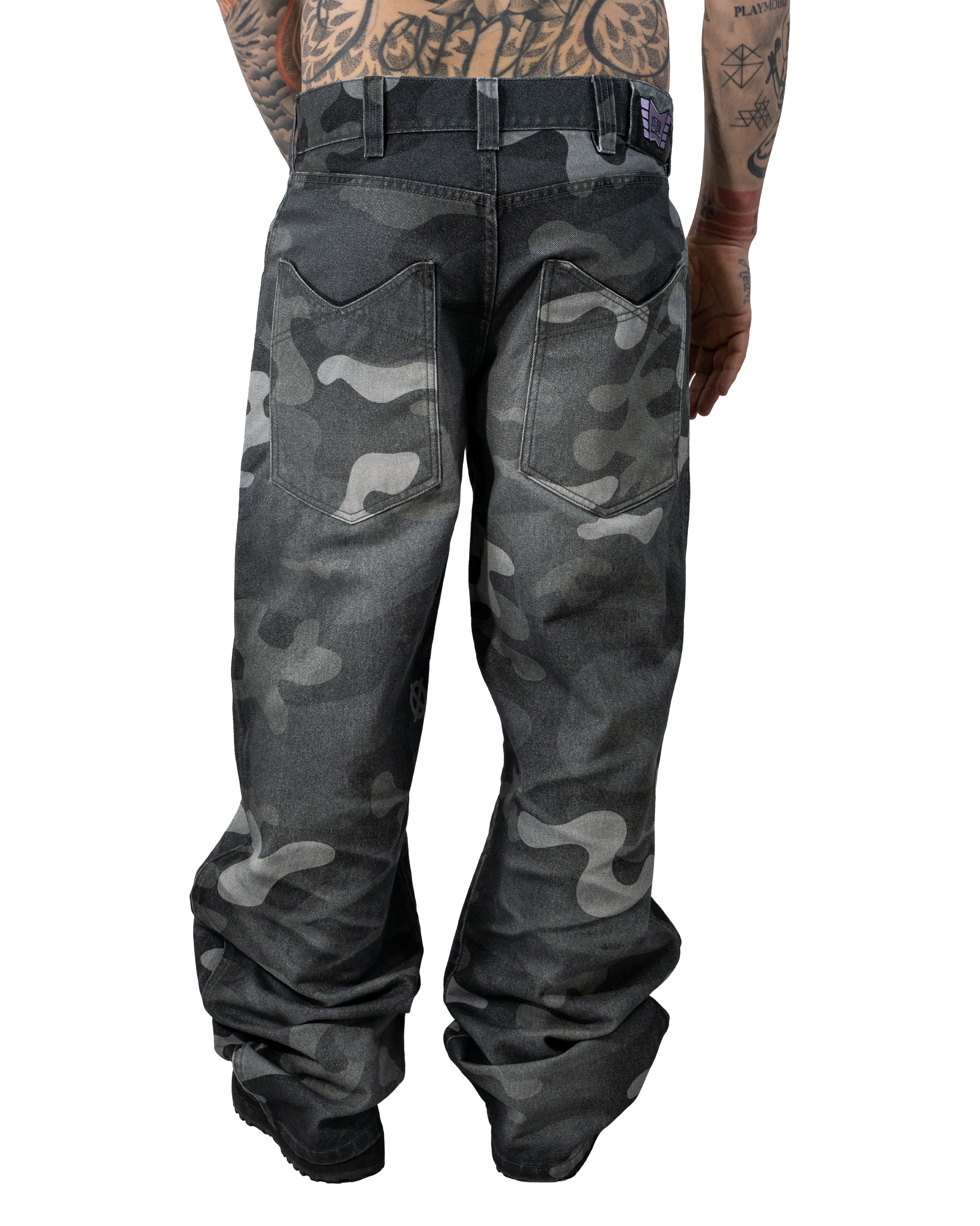 Dark Camo Denim