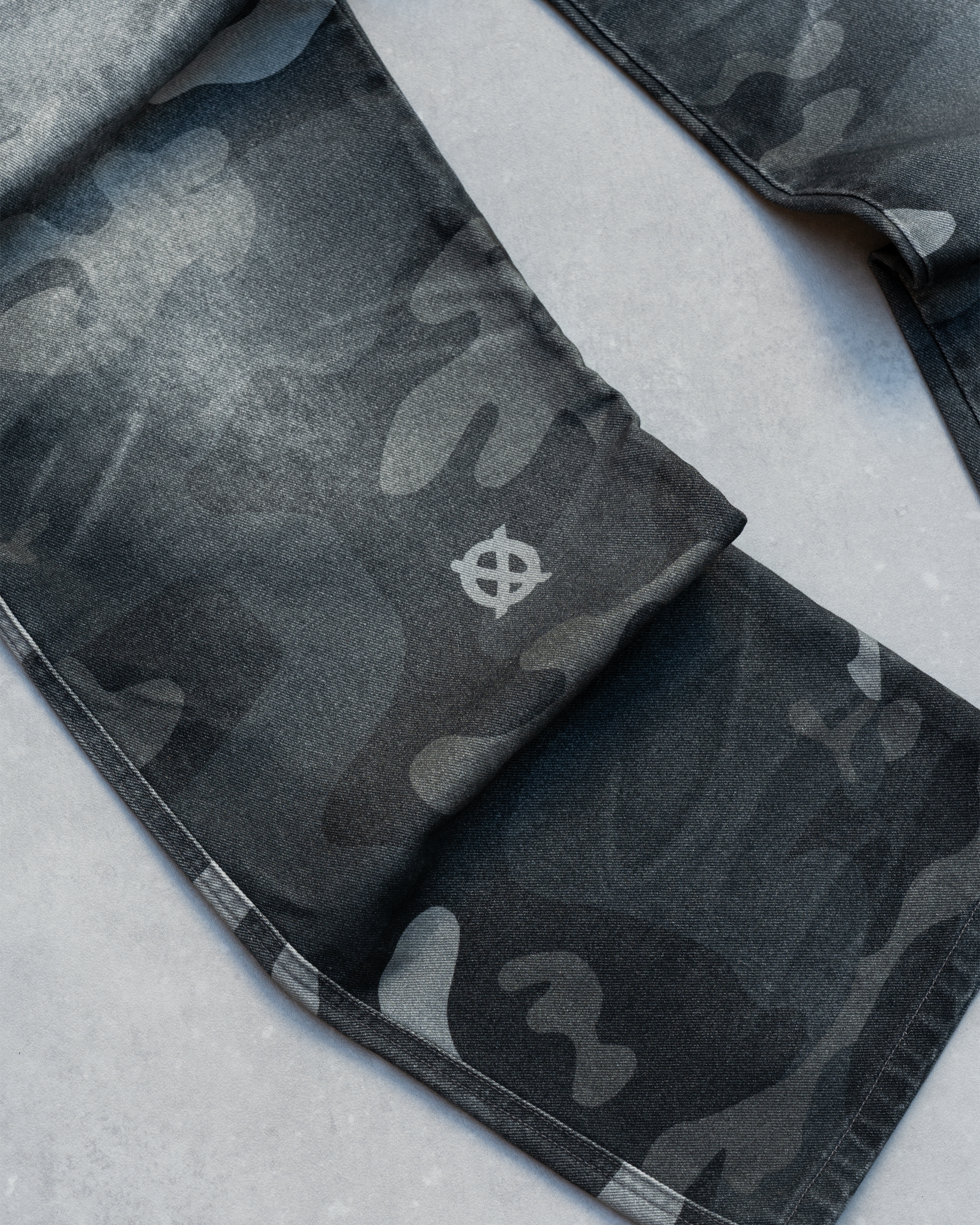 Dark Camo Denim