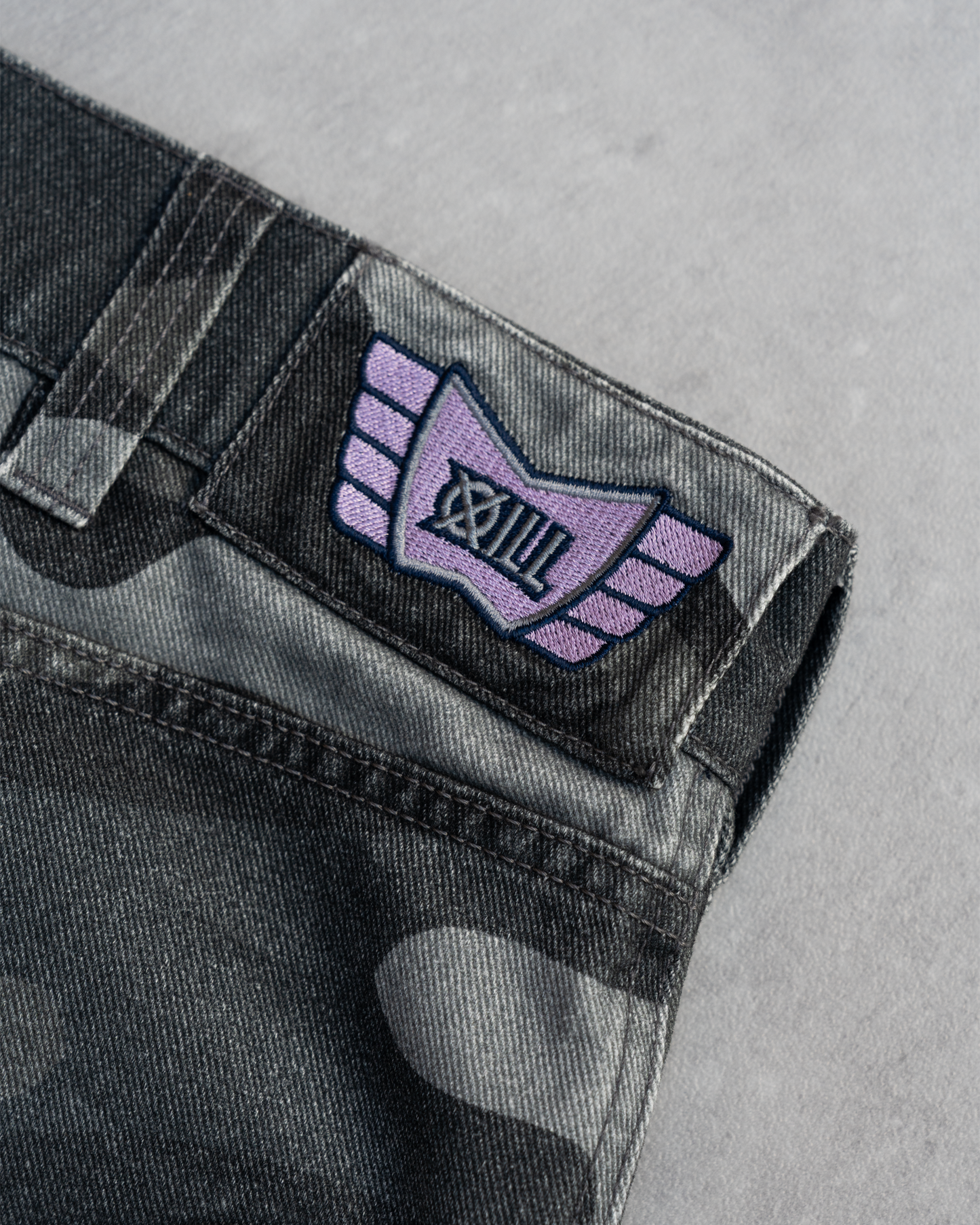 Dark Camo Denim