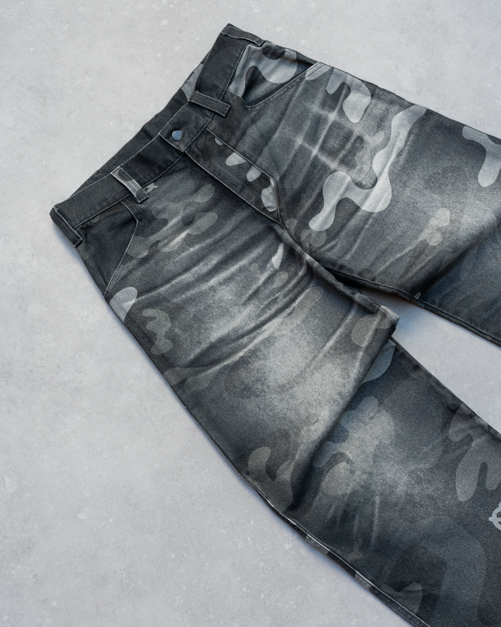 Dark Camo Denim