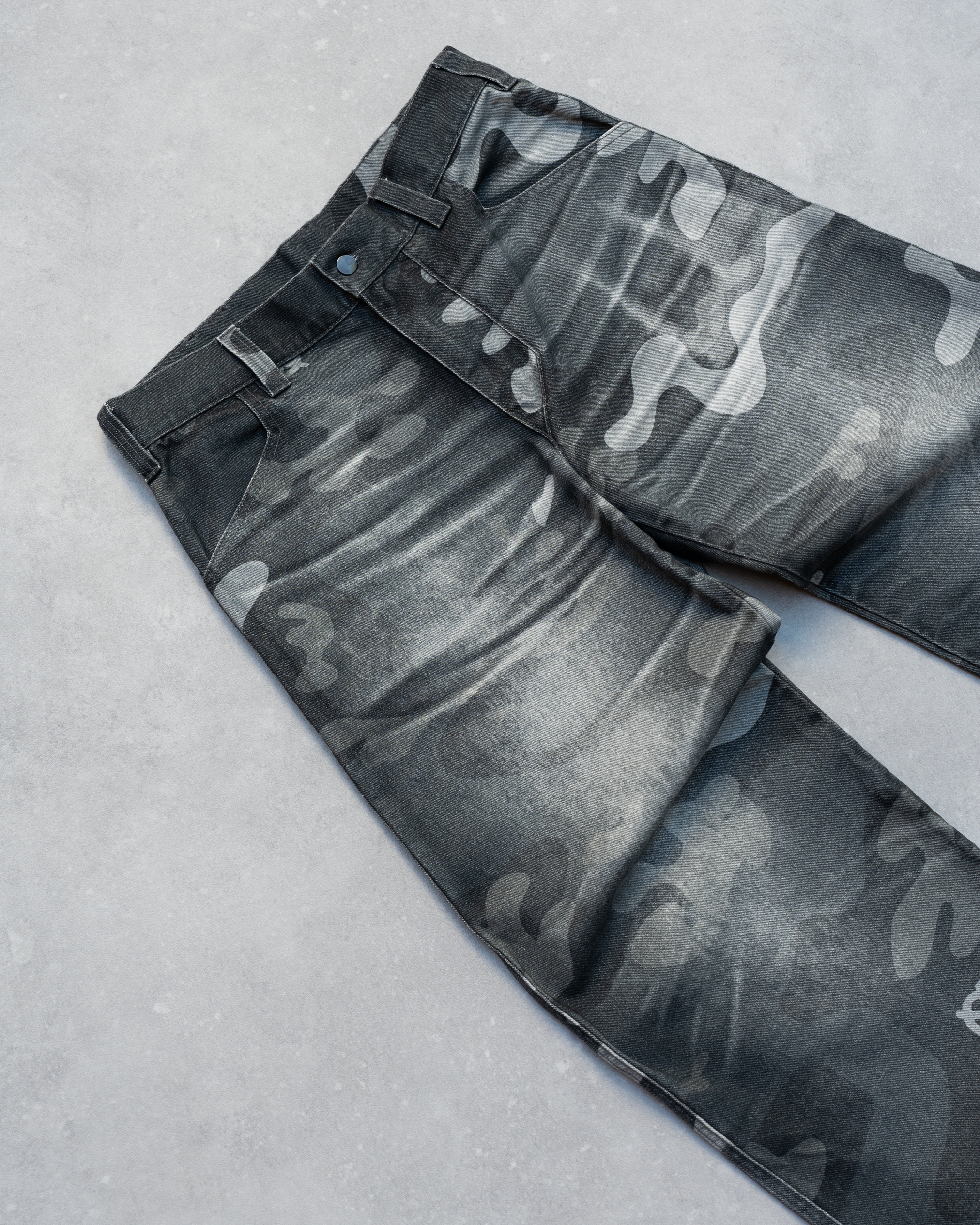 Dark Camo Denim