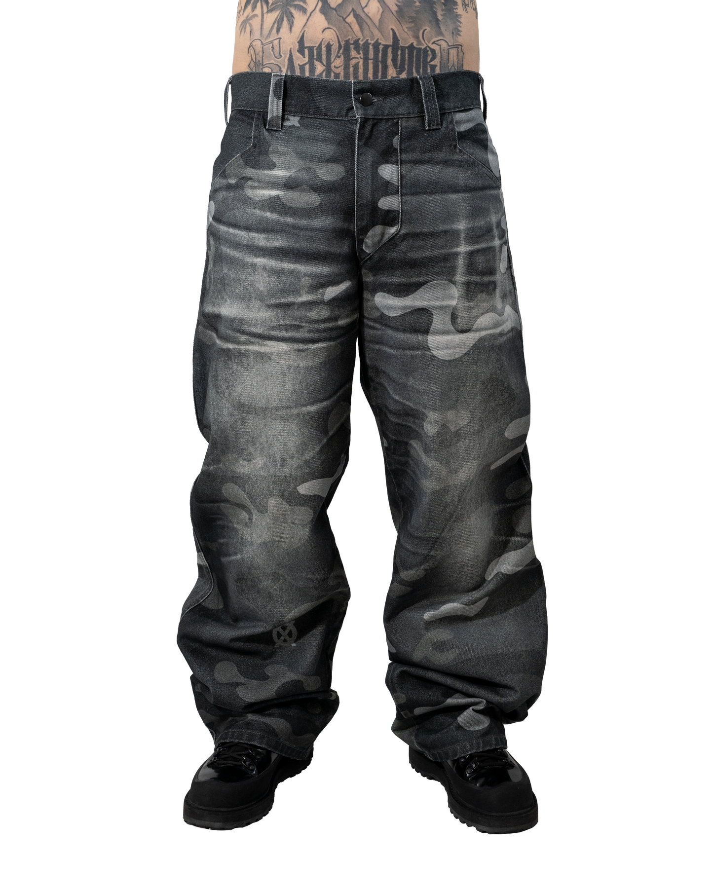 Dark Camo Denim