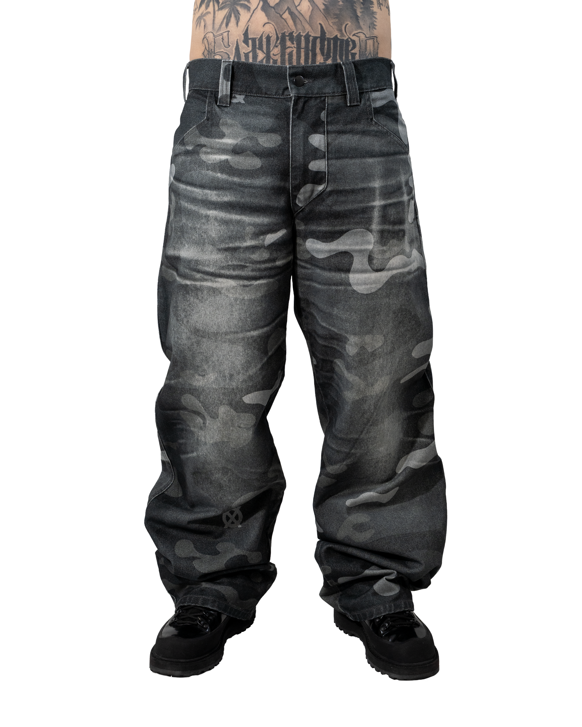 Dark Camo Denim