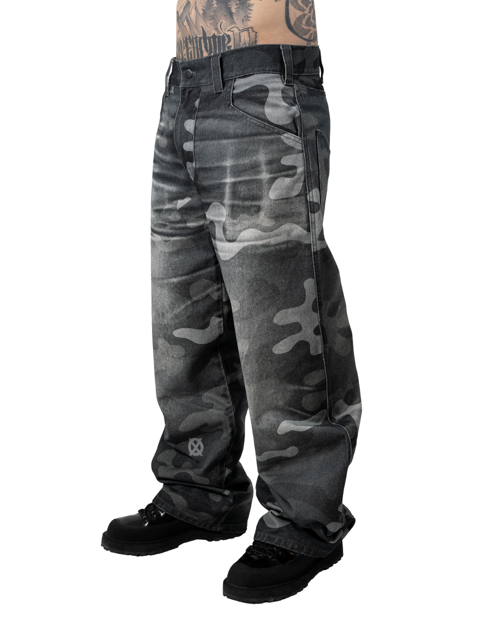 Dark Camo Denim