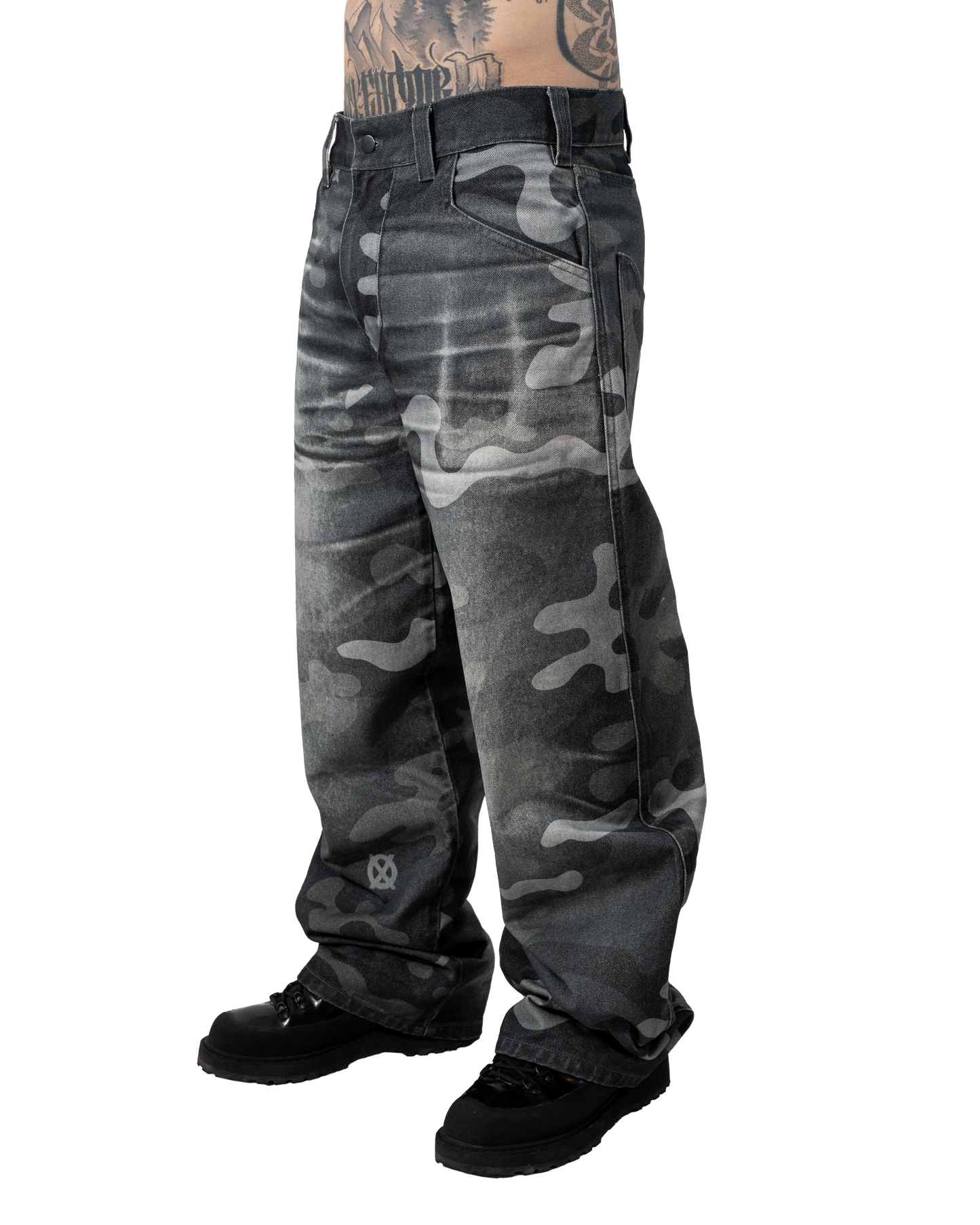 Dark Camo Denim