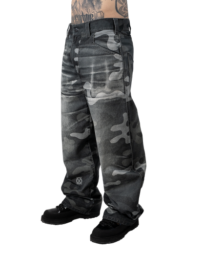 Dark Camo Denim