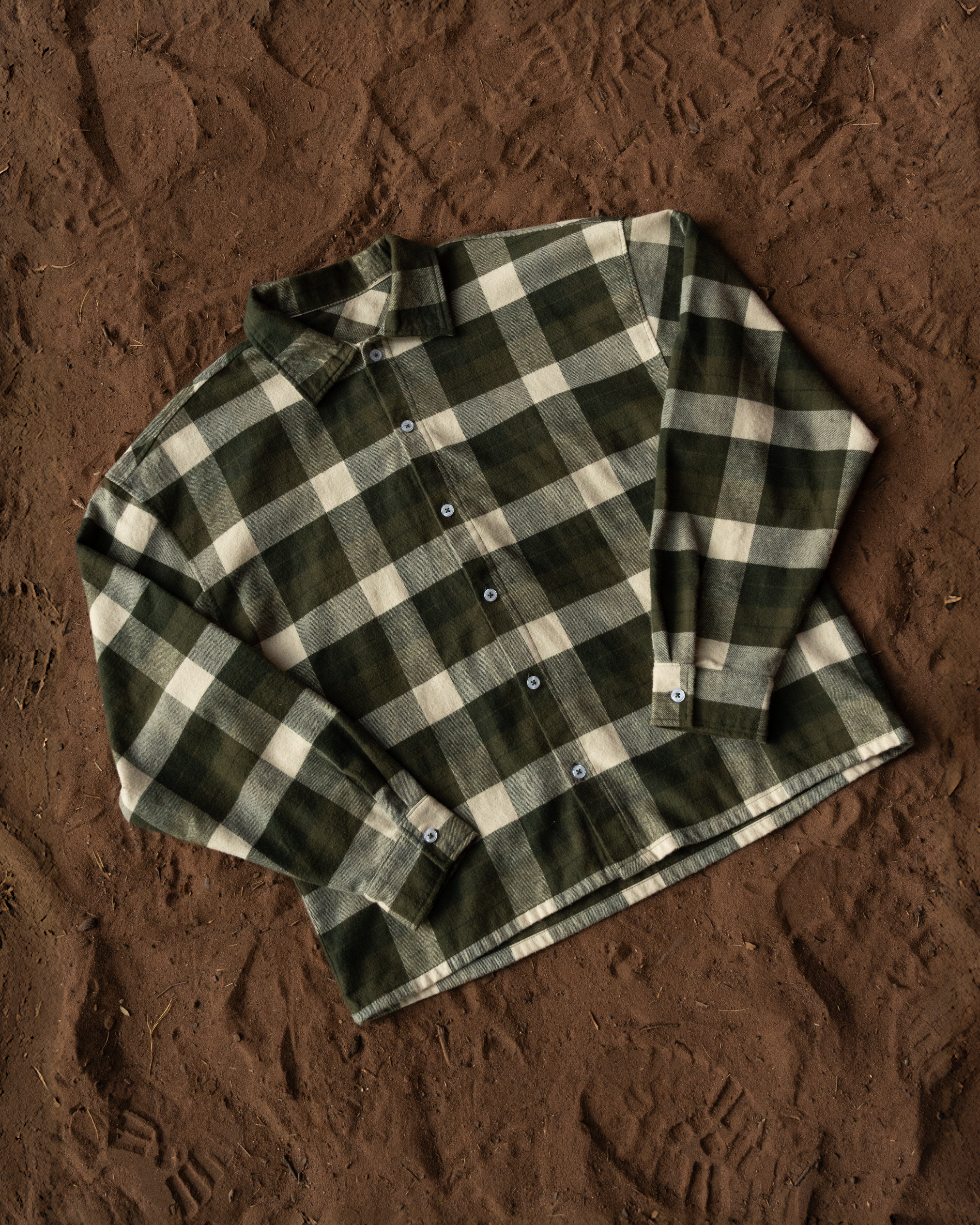 Forrest Green Flannel Shirt