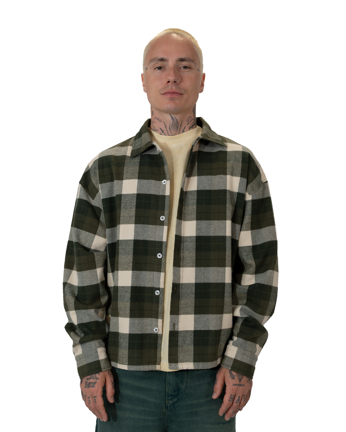 Forrest Green Flannel Shirt
