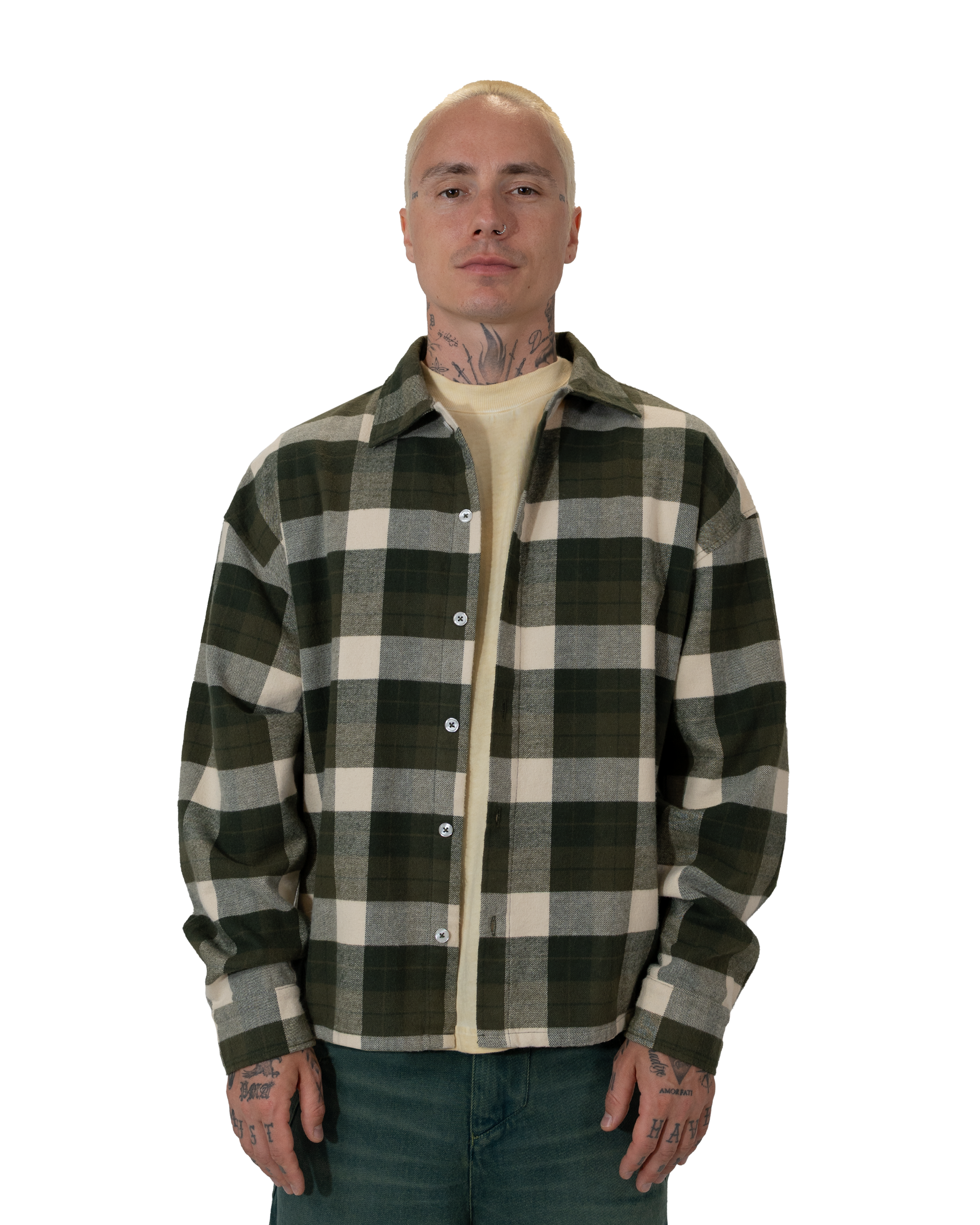 Forrest Green Flannel Shirt