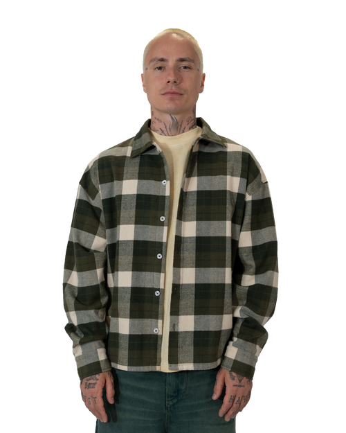Forrest Green Flannel Shirt