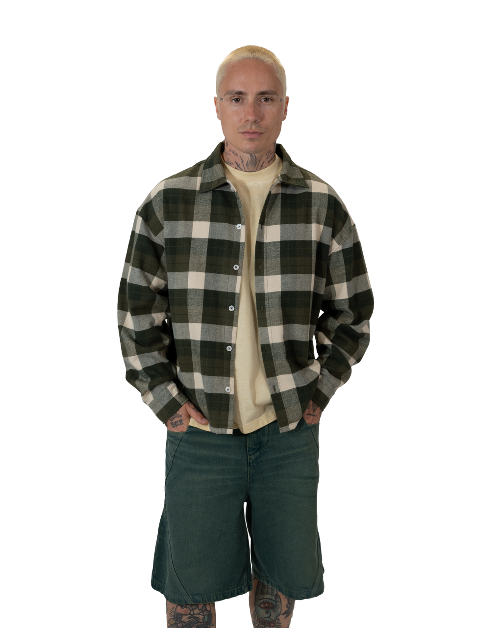 Forrest Green Flannel Shirt
