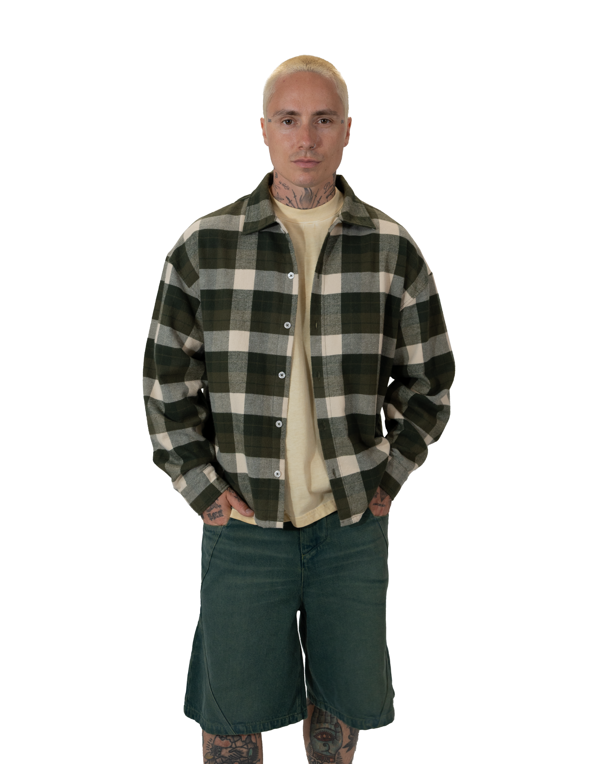 Forrest Green Flannel Shirt