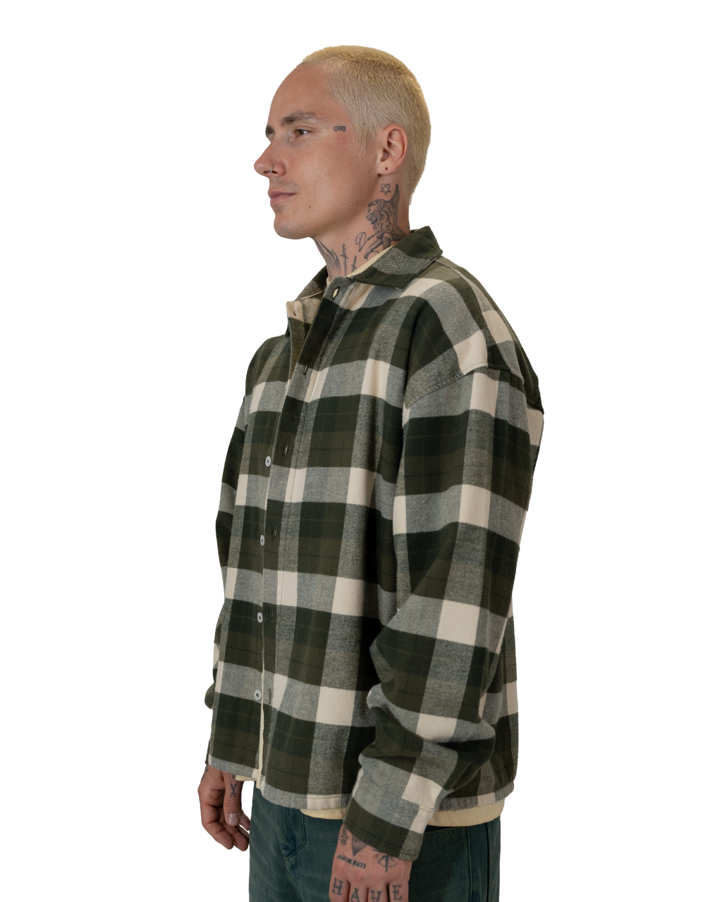 Forrest Green Flannel Shirt