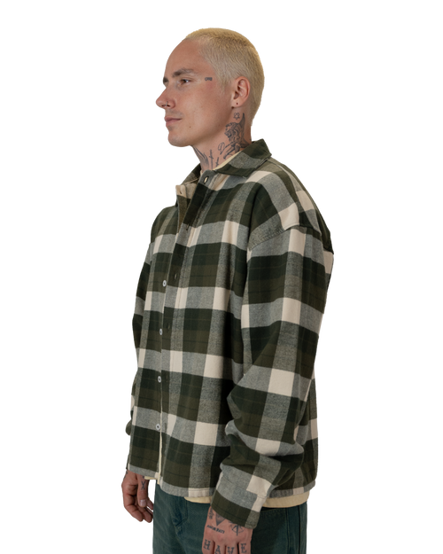 Forrest Green Flannel Shirt