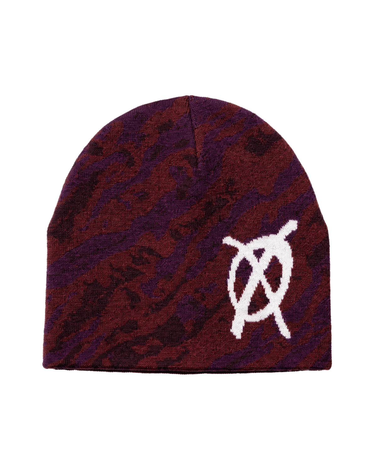 Grape Camo Beanie