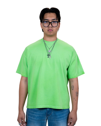 Sunfaded T-Shirt Flashy Green