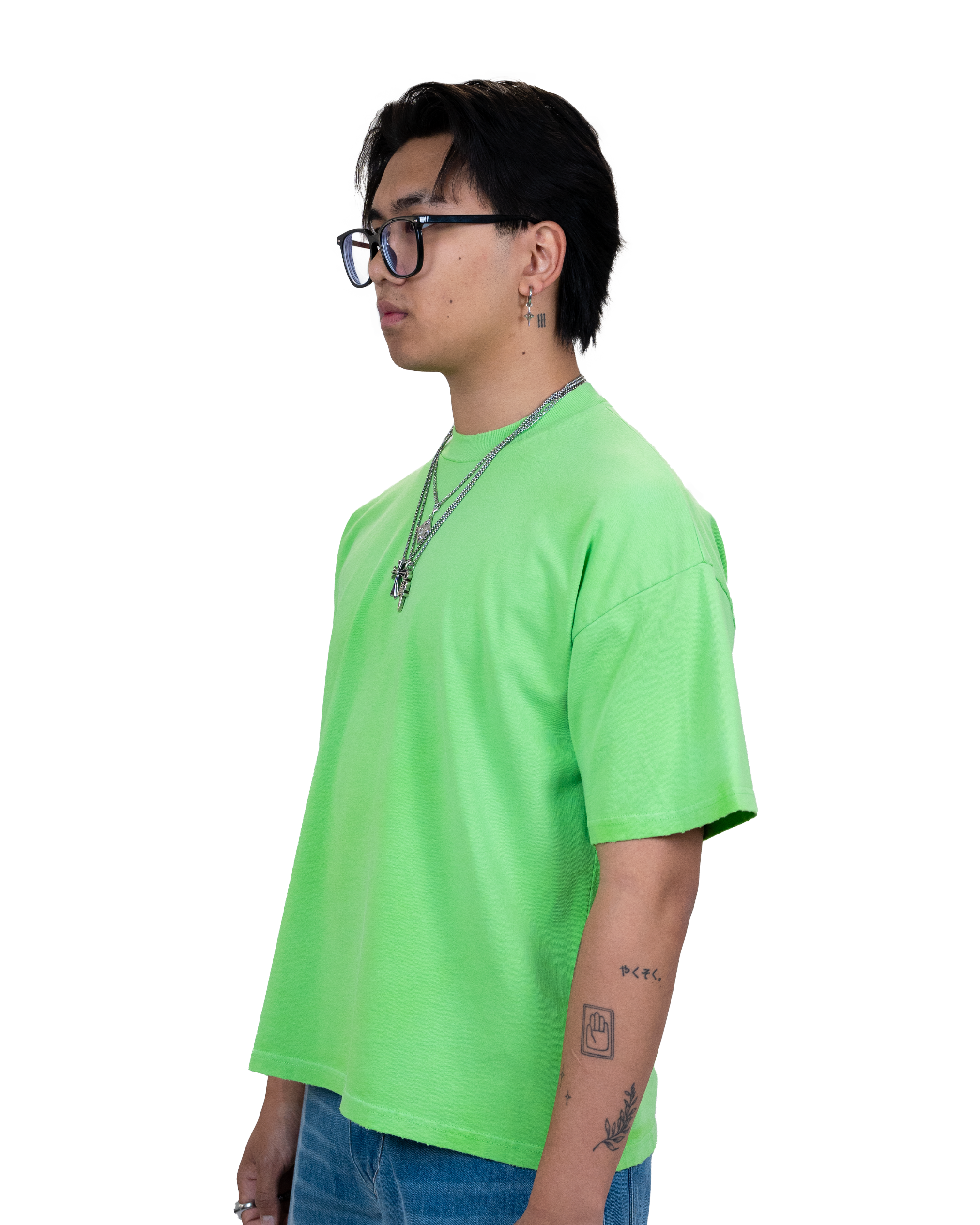 Sunfaded T-Shirt Flashy Green