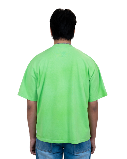 Sunfaded T-Shirt Flashy Green