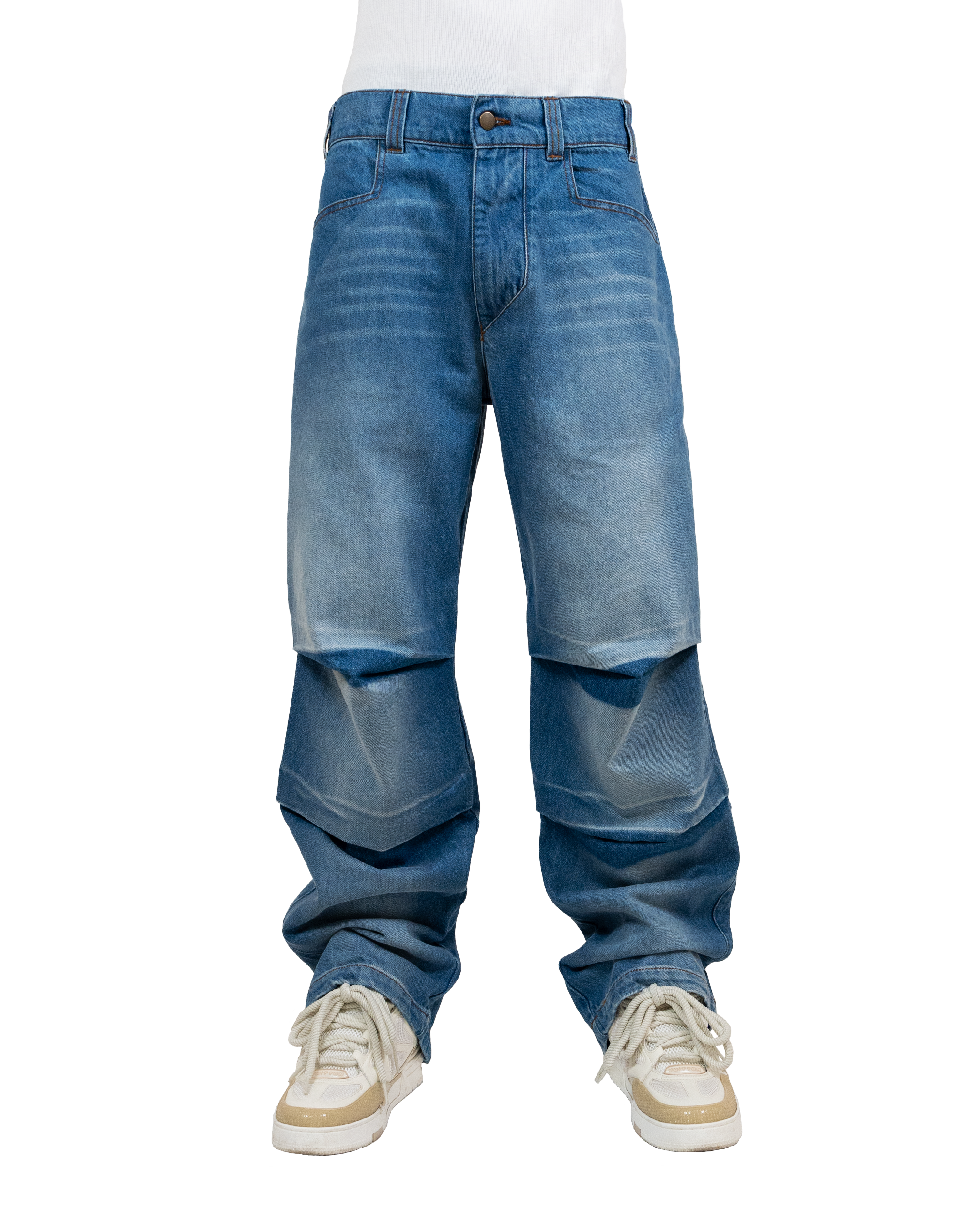 Hem Zip Denim