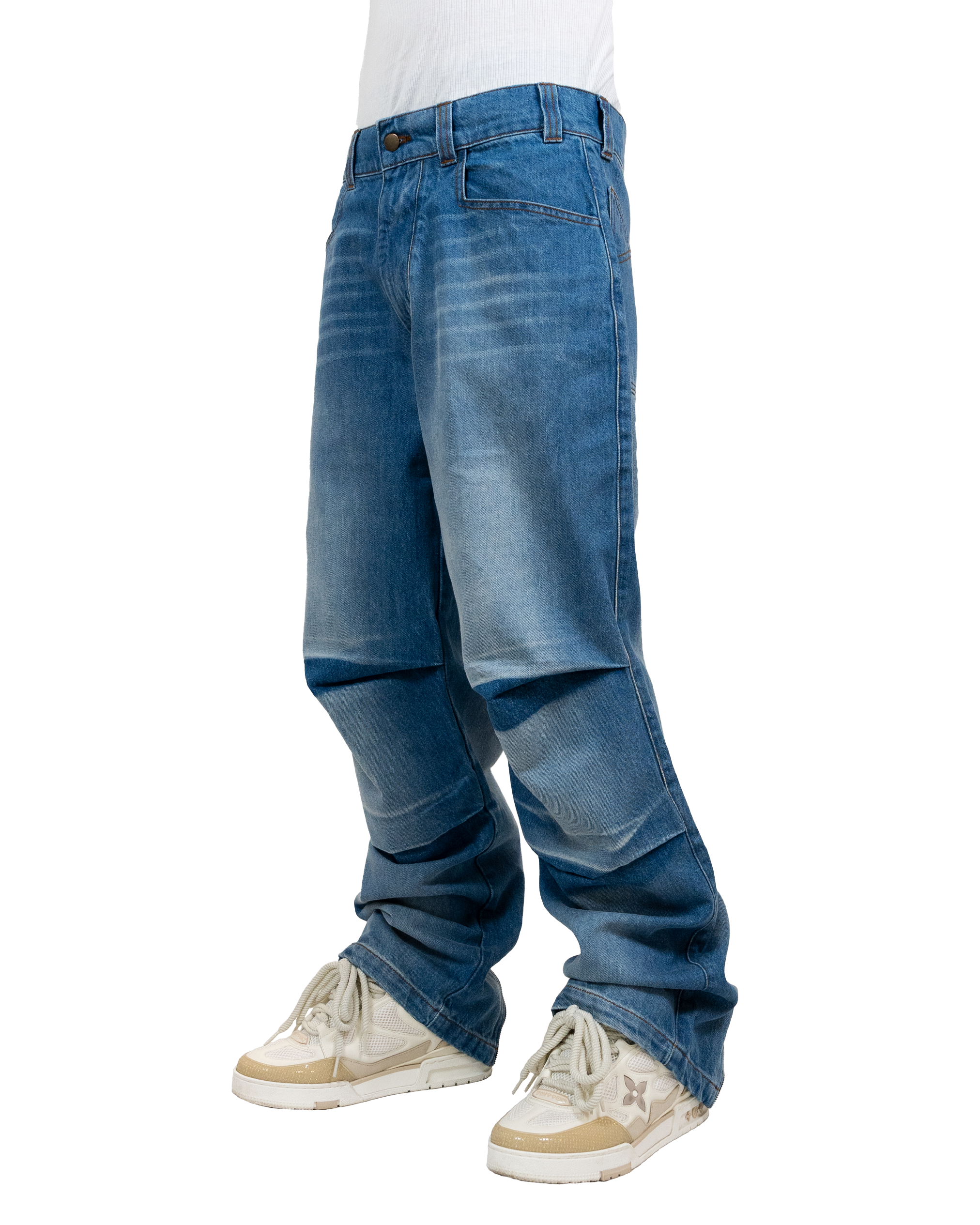 Hem Zip Denim