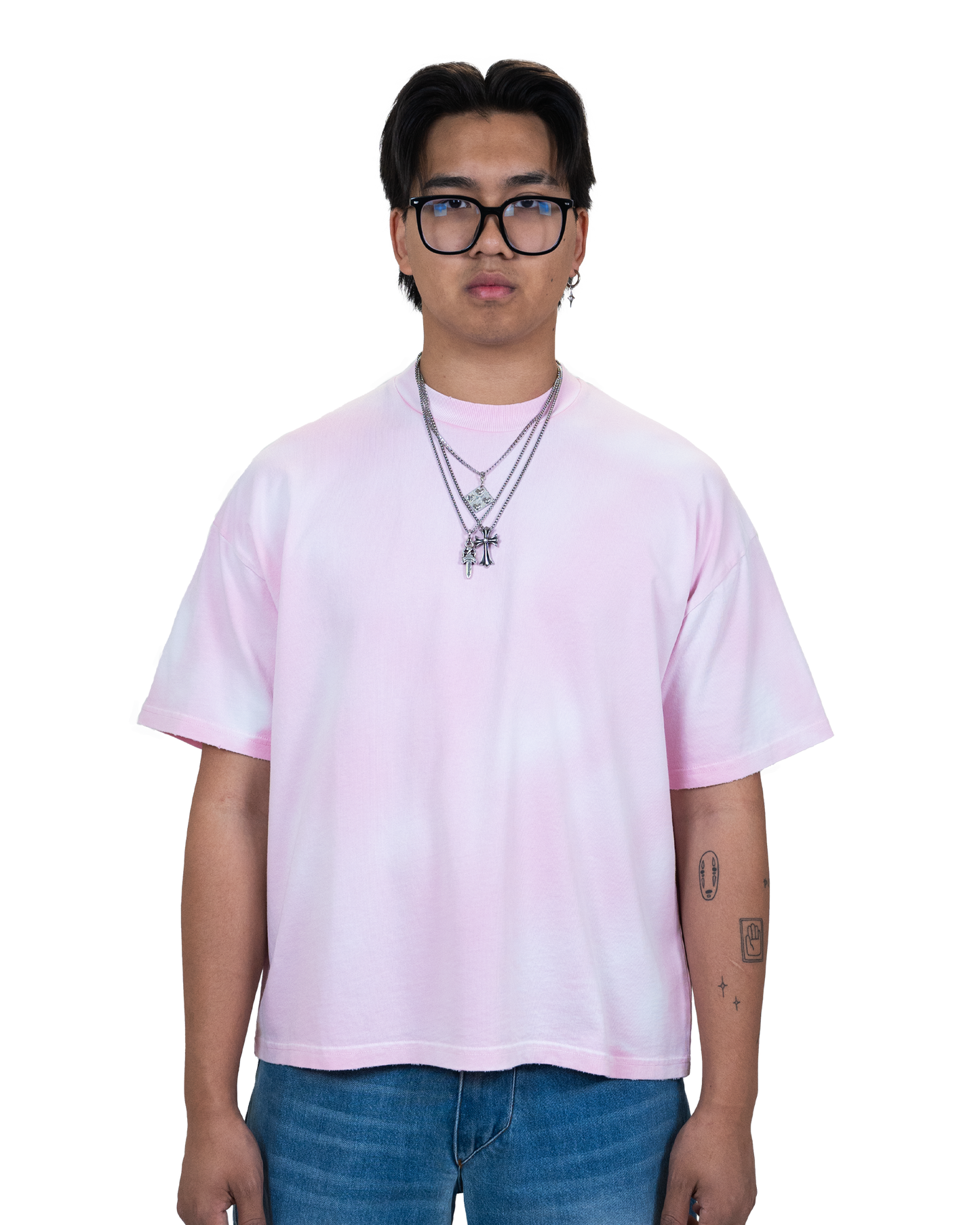 Sunfaded T-Shirt Florid Pink