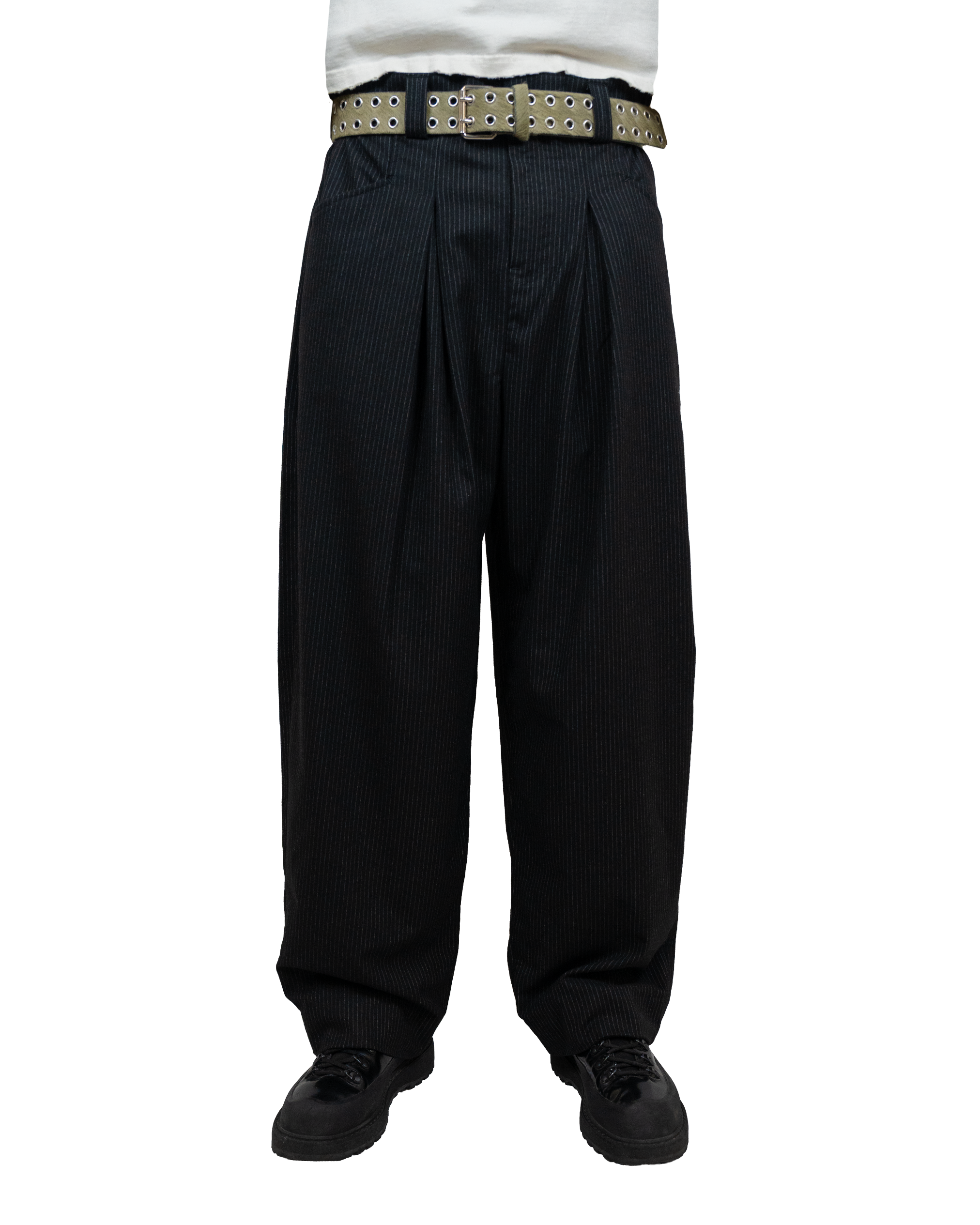 Pinstripe Suit Pants