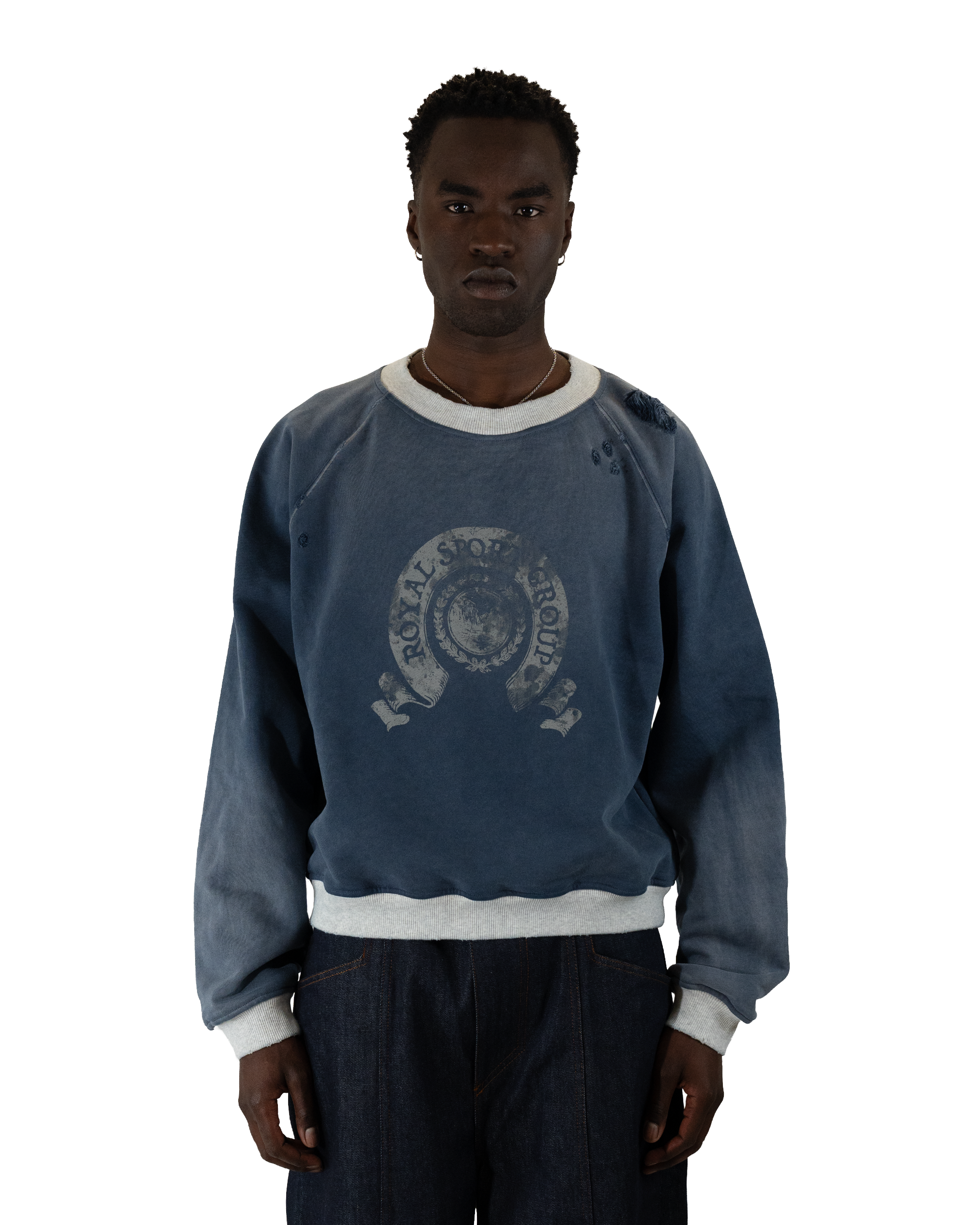 Two-tone Vintage Sweater
