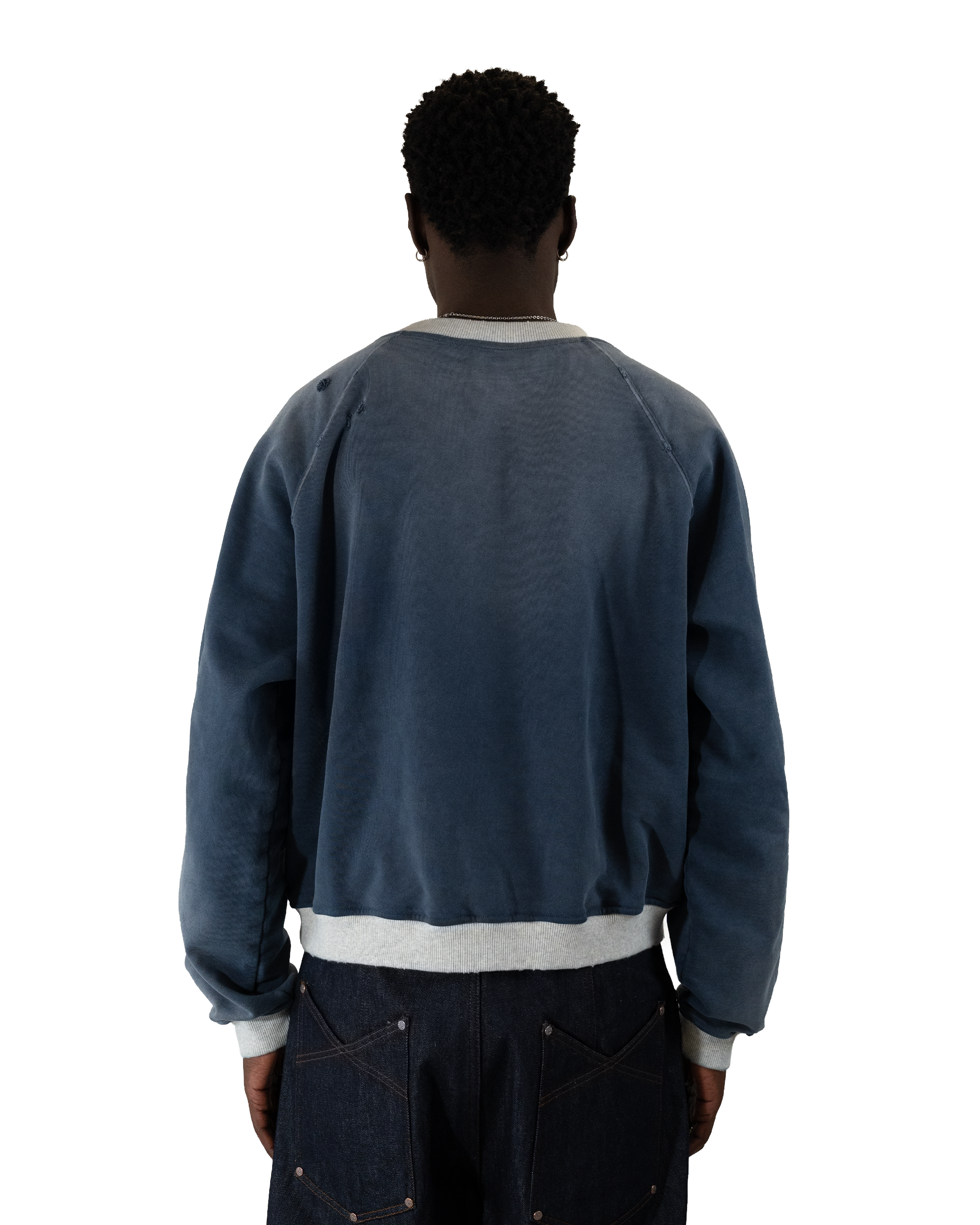 Two-tone Vintage Sweater