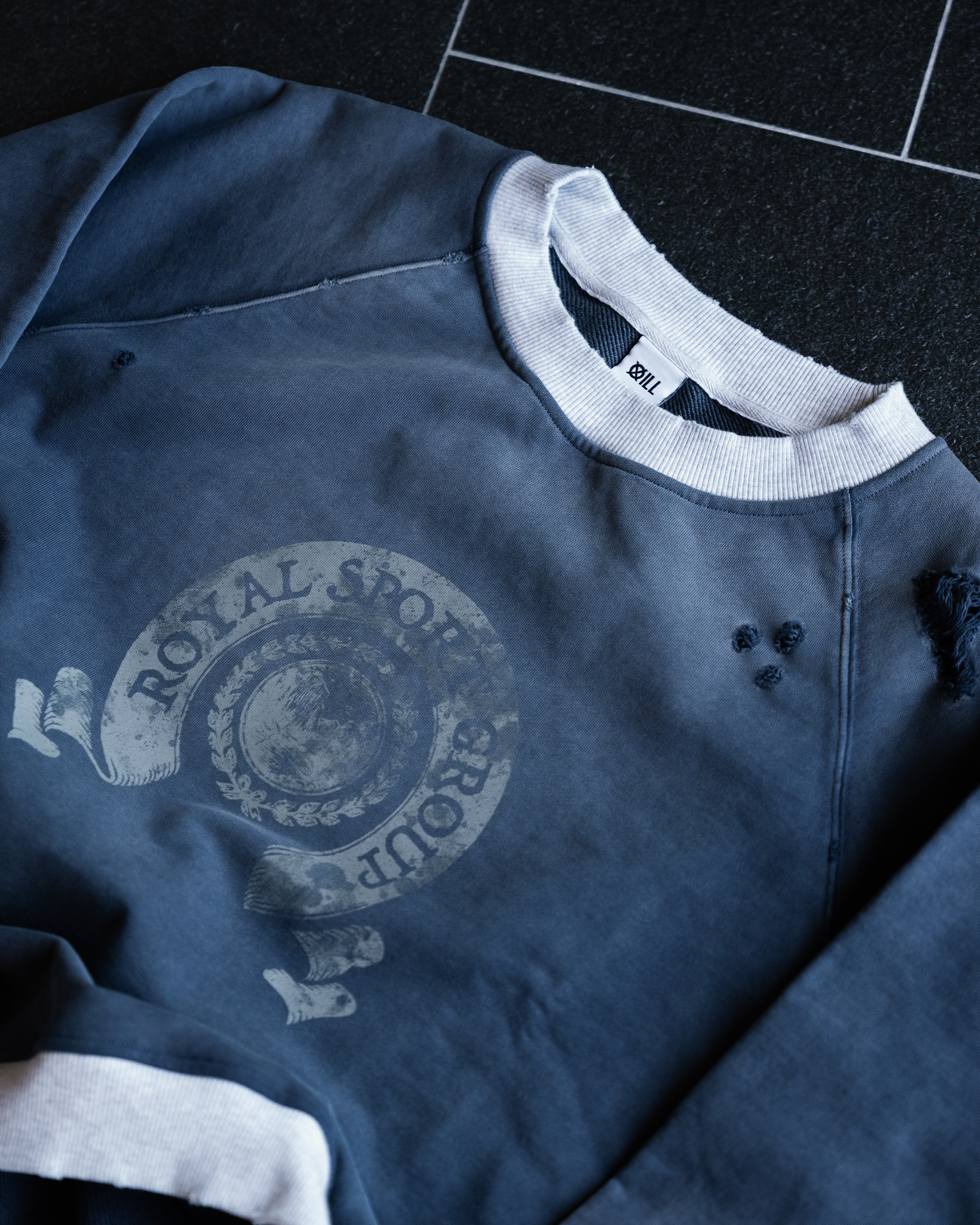 Two-tone Vintage Sweater
