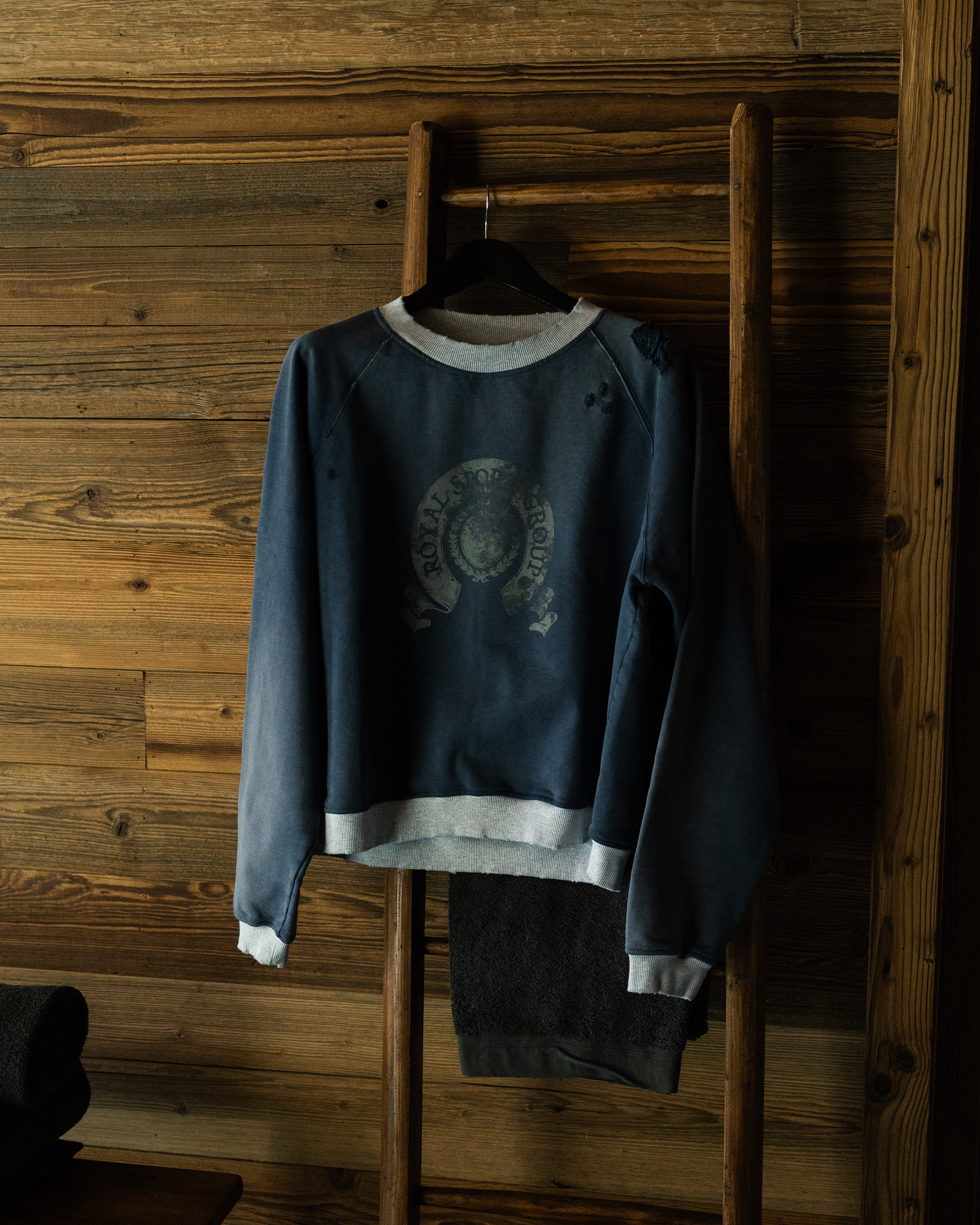 Two-tone Vintage Sweater